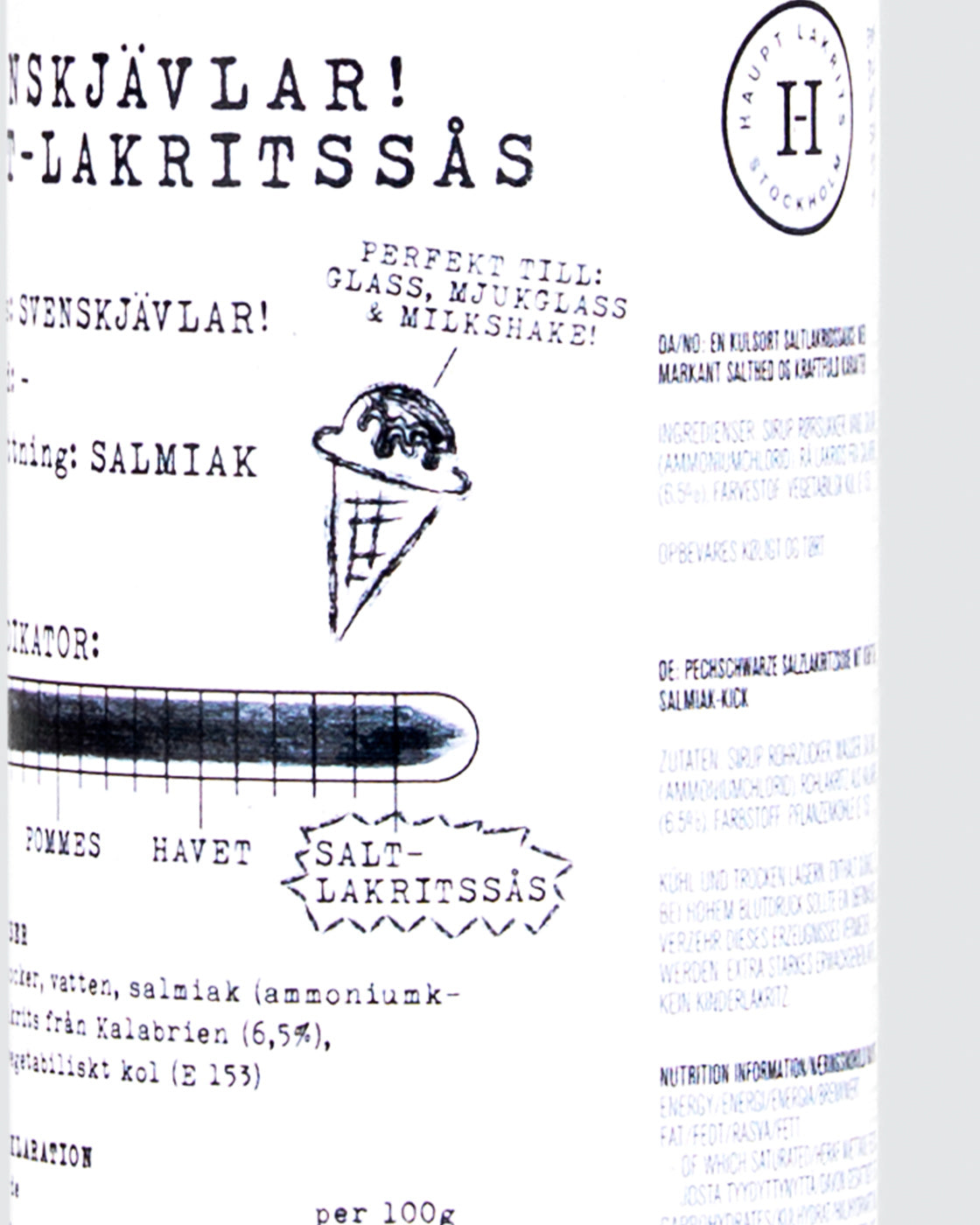 Svenskjävlar! Salt lakrissaus